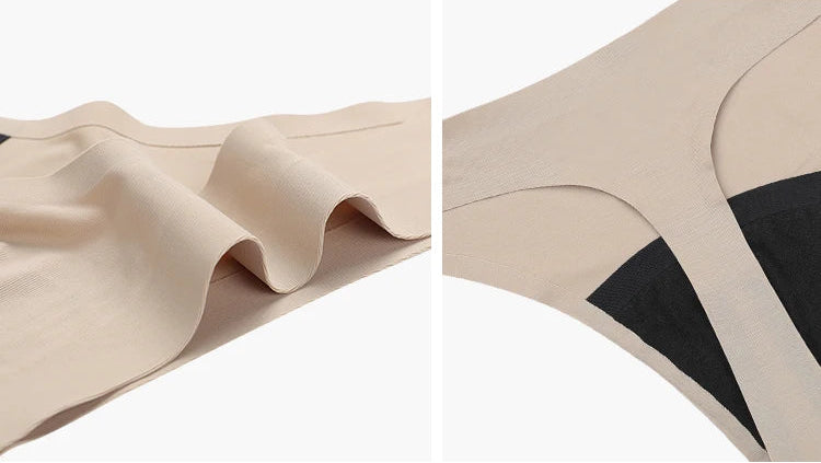 beige leakproof string closeup
