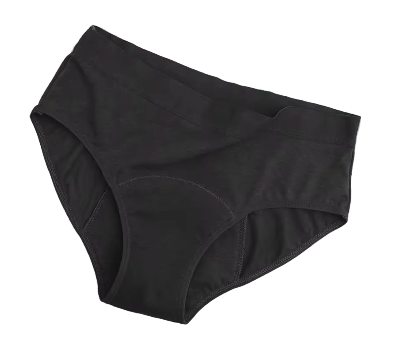 Bamboe slip zwart