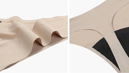 beige leakproof string closeup