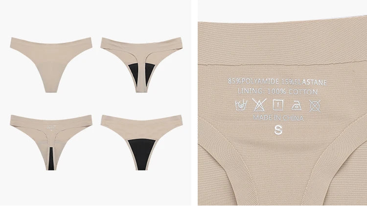 beige leakproof string