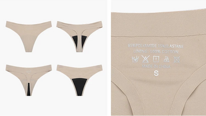 beige leakproof string